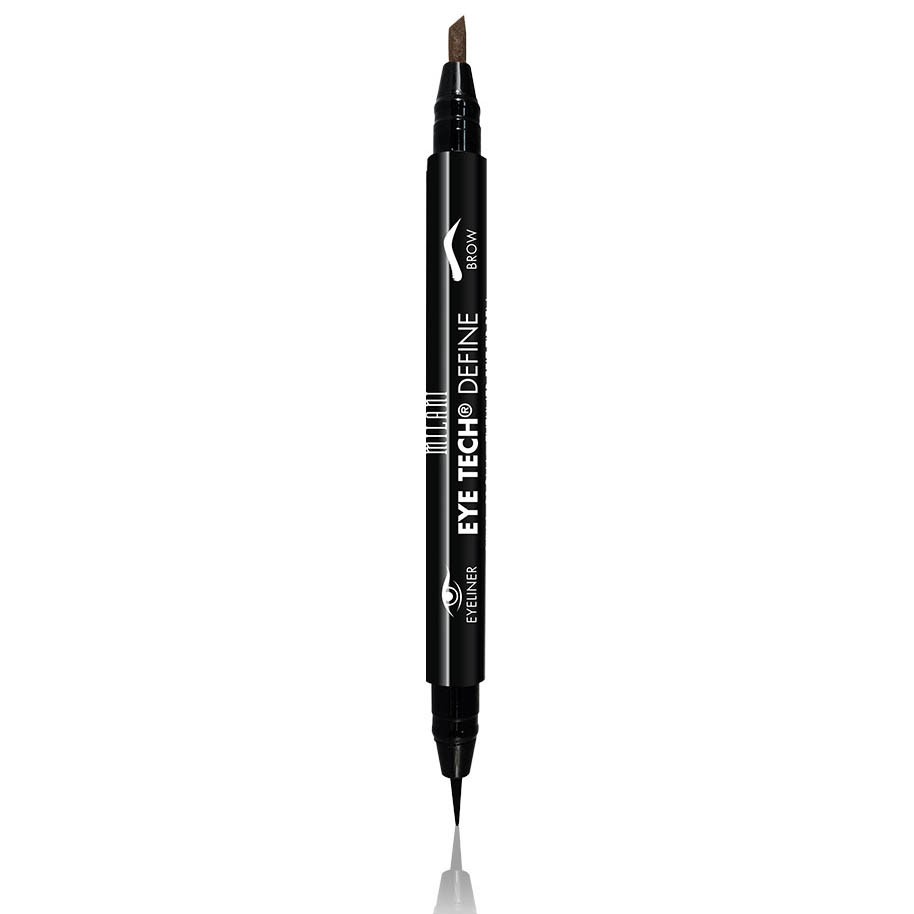 EYE TECH DEFINE 2 IN 1 BROW & EYELINER FELT TIP PEN 